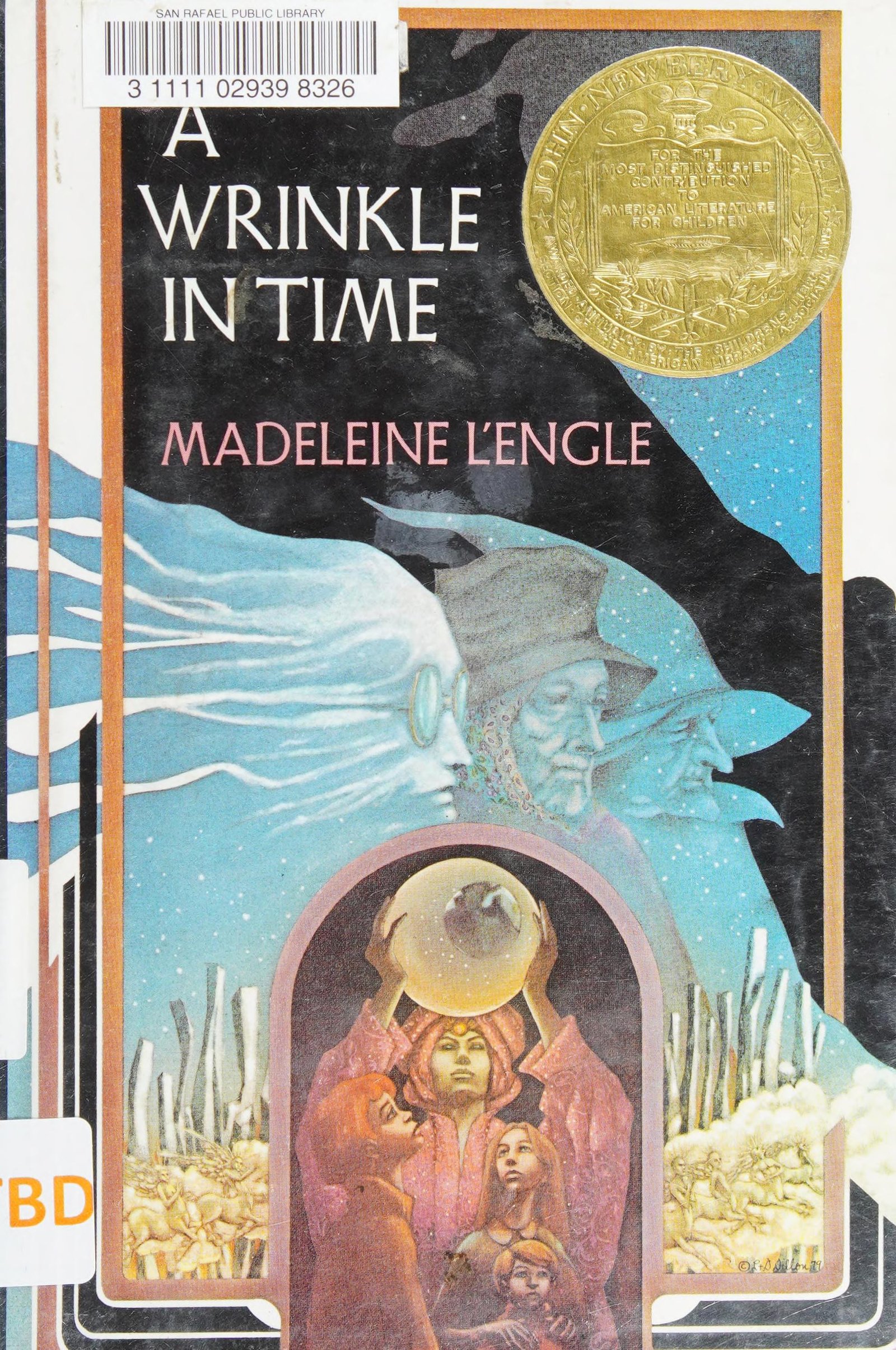 Cover of A Wrinkle in Time by Madeleine L'Engle
