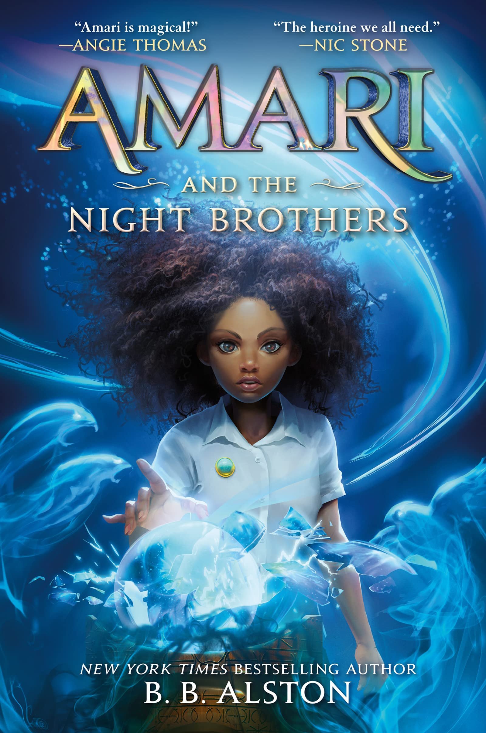 Cover of Amari and the Night Brothers by B.B. Alston