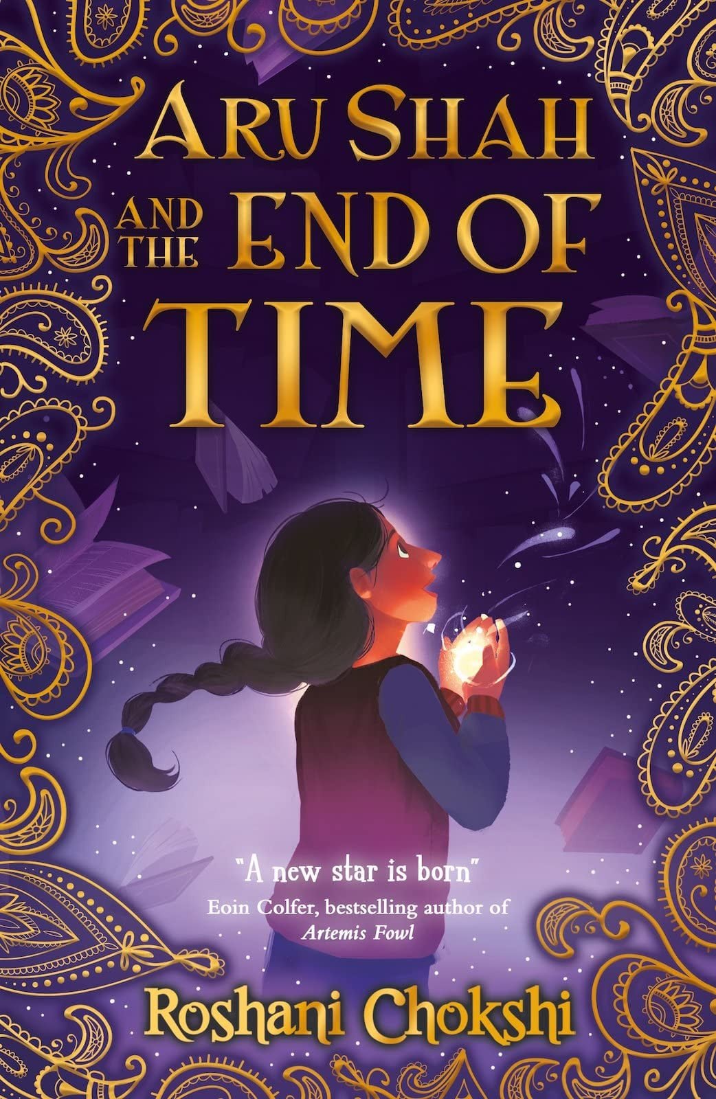 Cover of Aru Shah and the End of Time by Roshani Chokshi