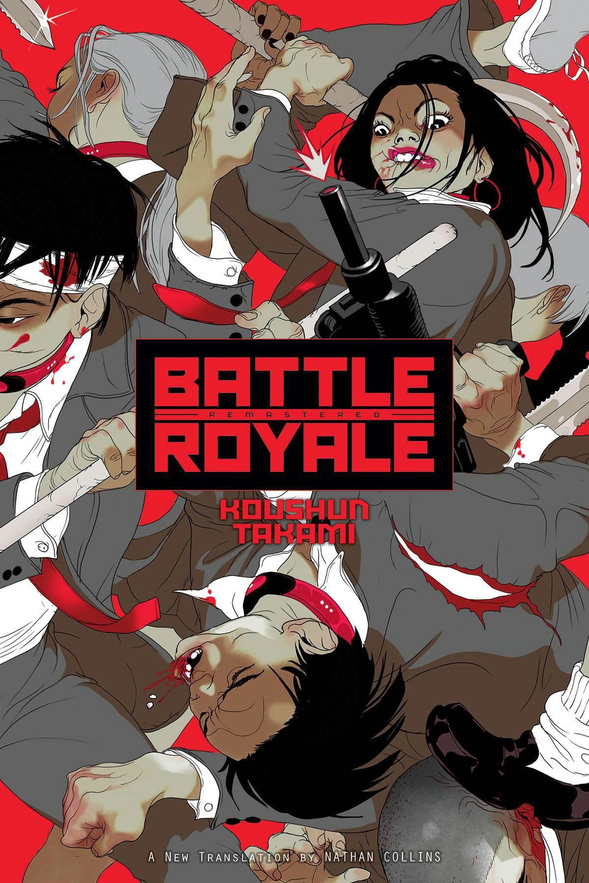 Cover of Battle Royale by Koushun Takami
