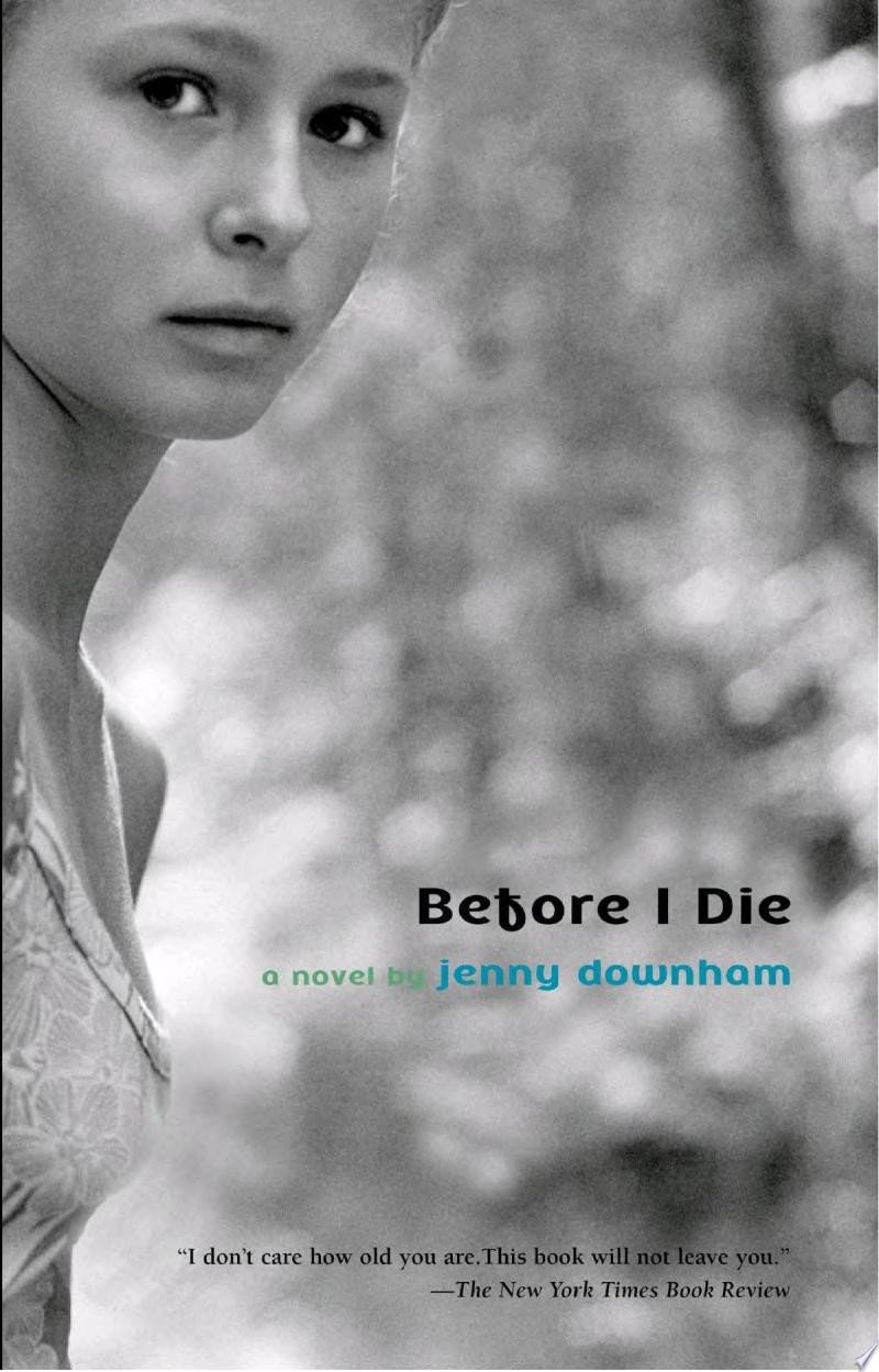 Cover of Before I Die by Jenny Downham