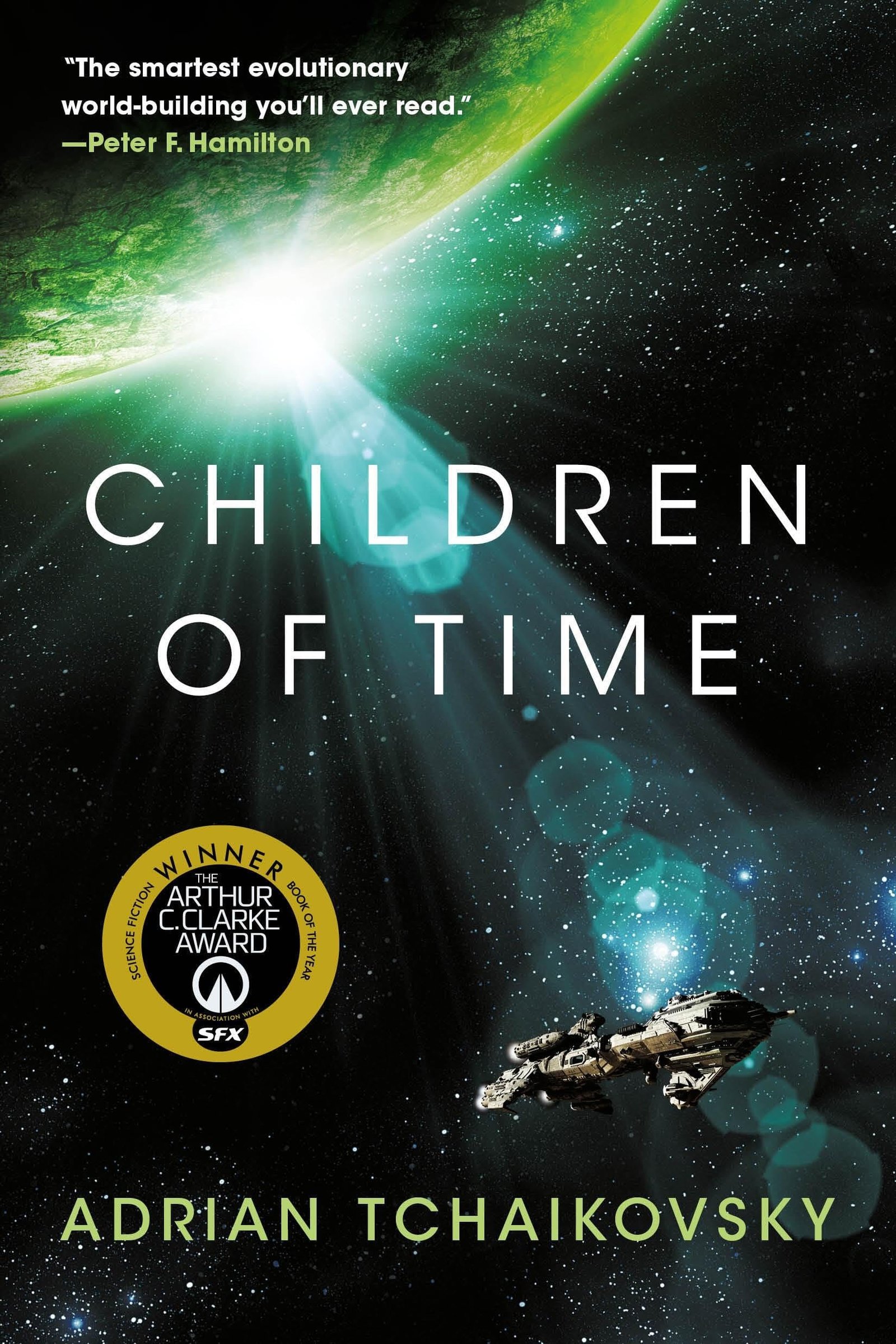 Cover of Children of Time by Adrian Tchaikovsky