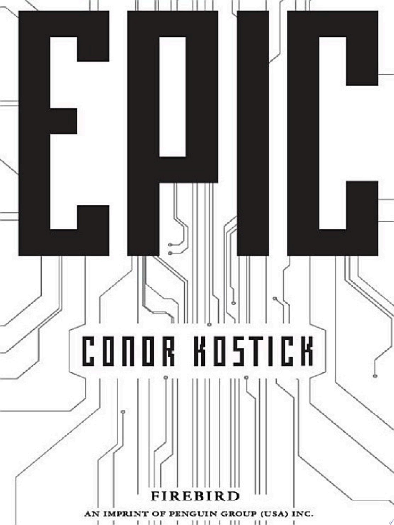 Cover of Epic by Conor Kostick