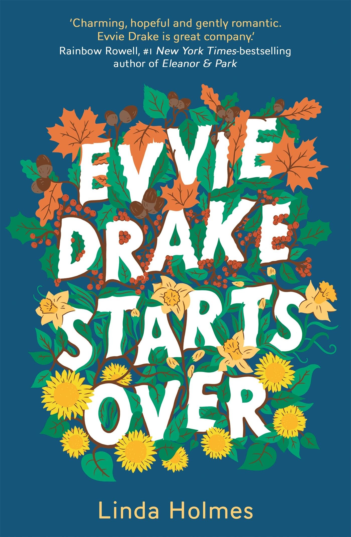 Cover of Evvie Drake Starts Over by Linda Holmes