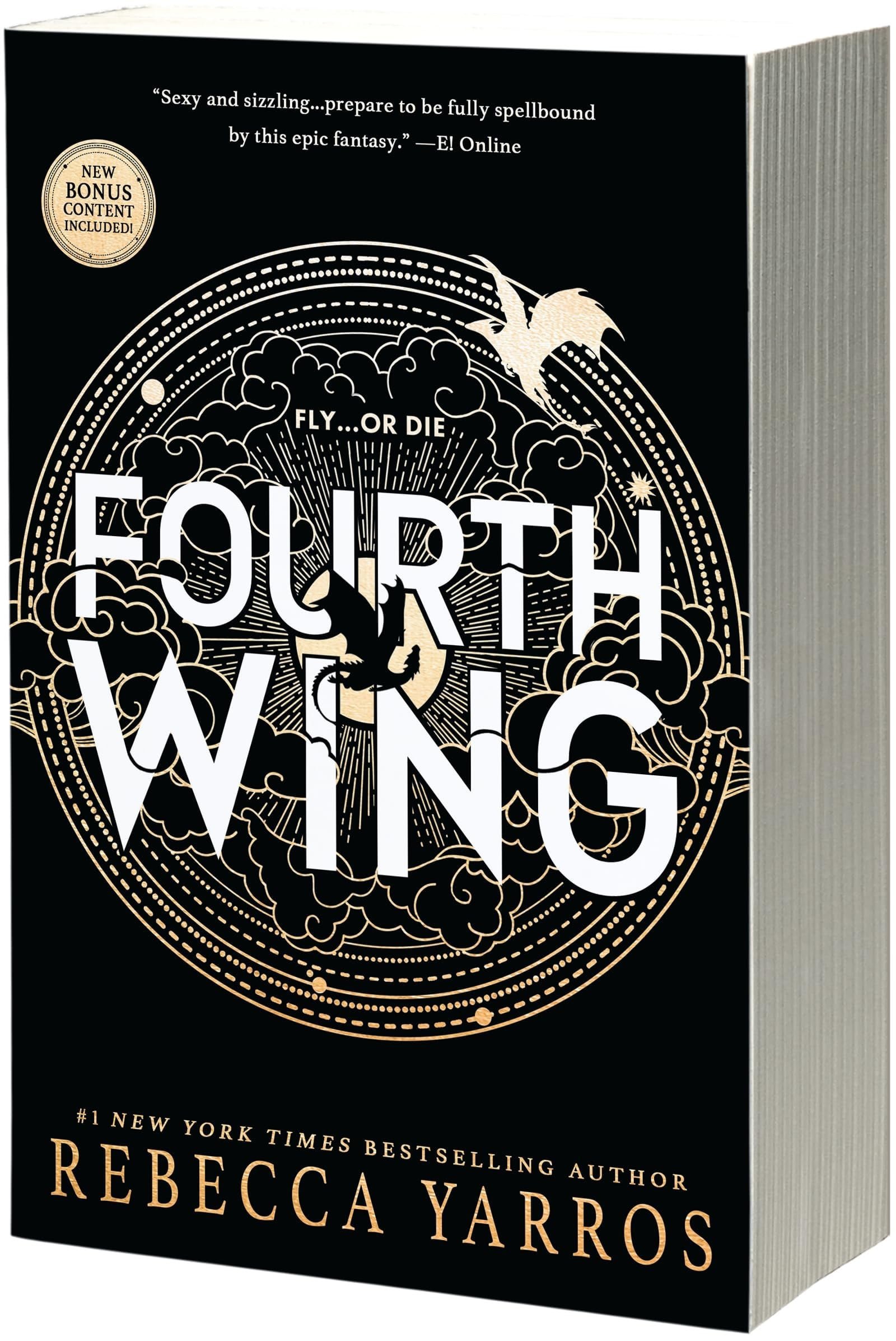 Cover of Fourth Wing by Rebecca Yarros