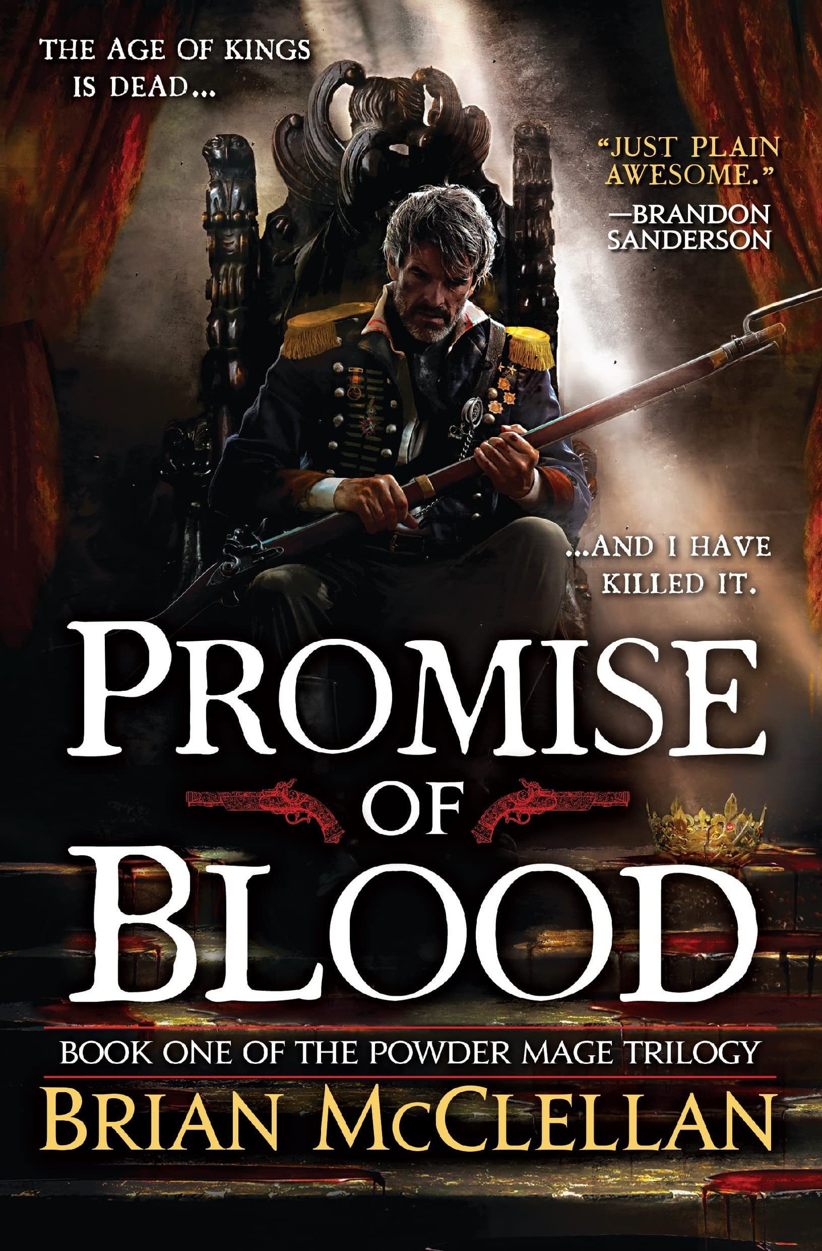 Cover of Promise of Blood by Brian McClellan