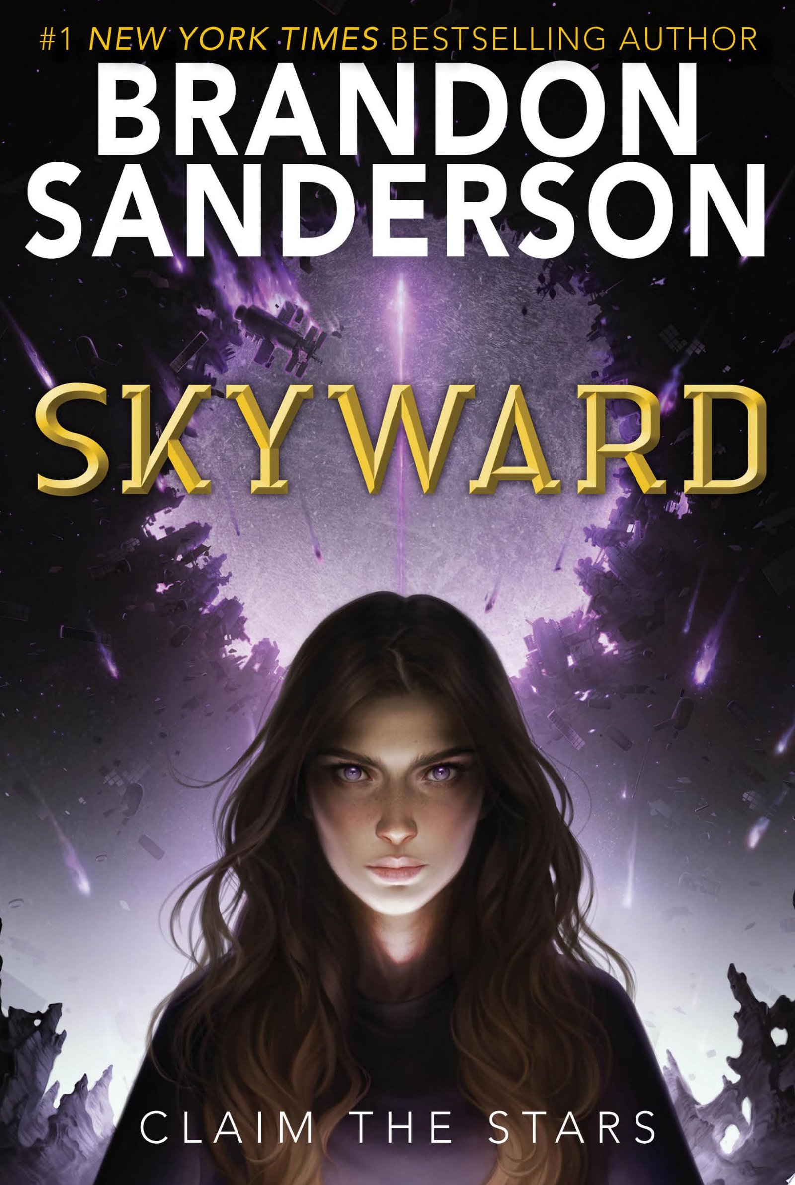 Cover of Skyward by Brandon Sanderson