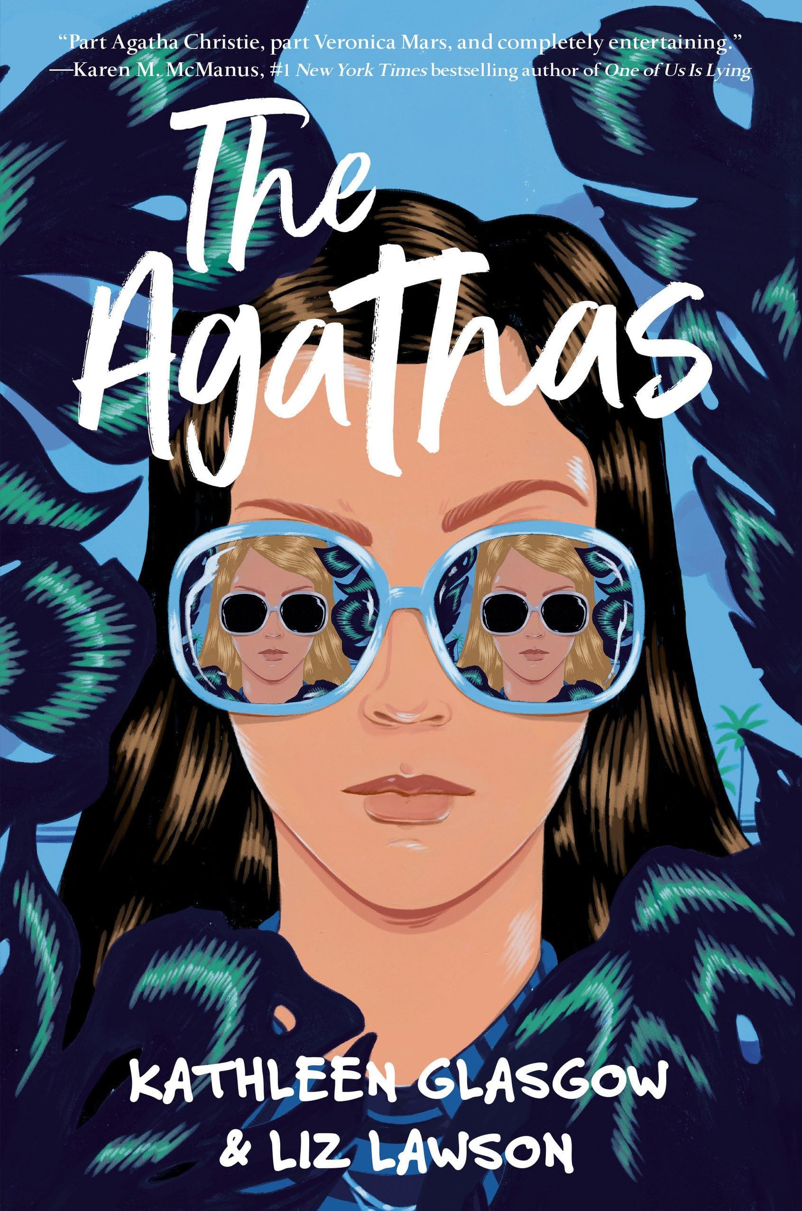 Cover of The Agathas by Kathleen Glasgow and Liz Lawson