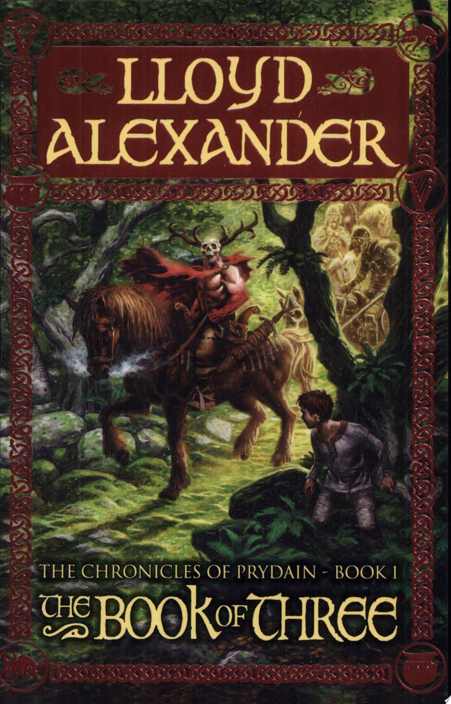 Cover of The Book of Three by Lloyd Alexander