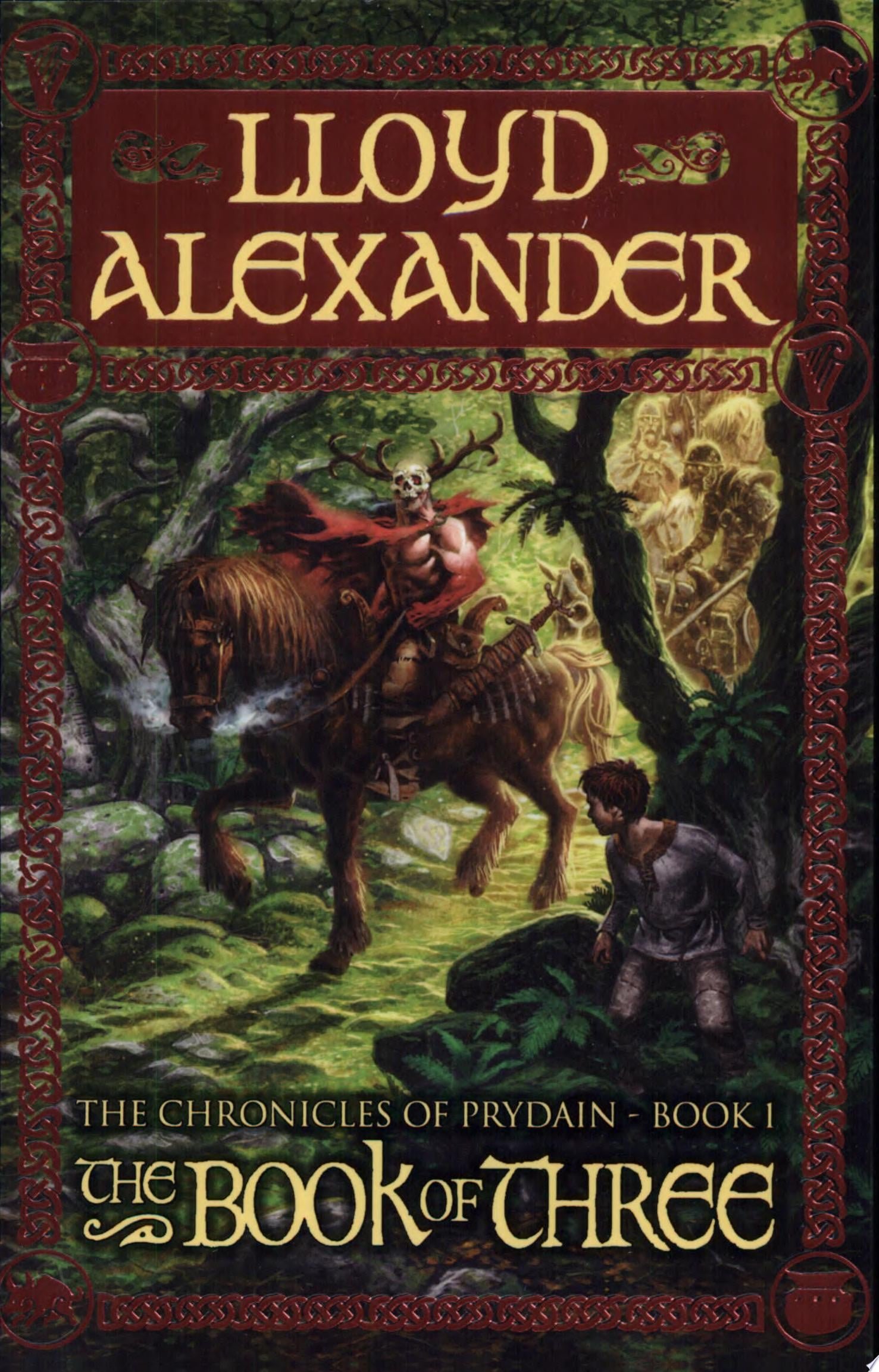 Cover of The Book of Three by Lloyd Alexander