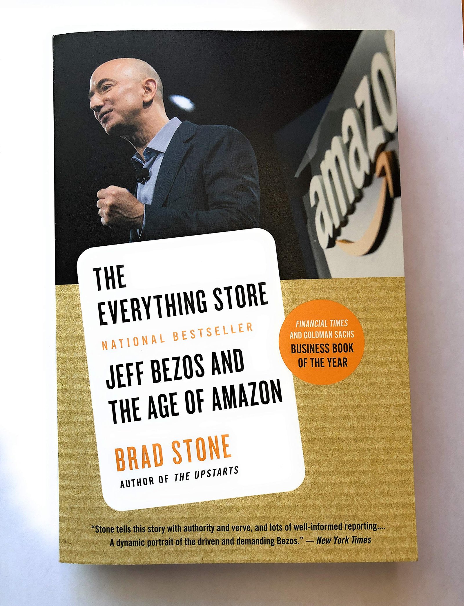 Cover of The Everything Store: Jeff Bezos and the Age of Amazon by Brad Stone