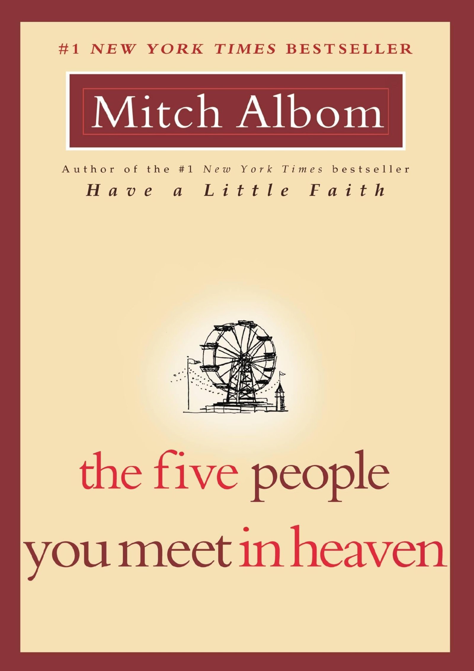 Cover of The Five People You Meet in Heaven by Mitch Albom