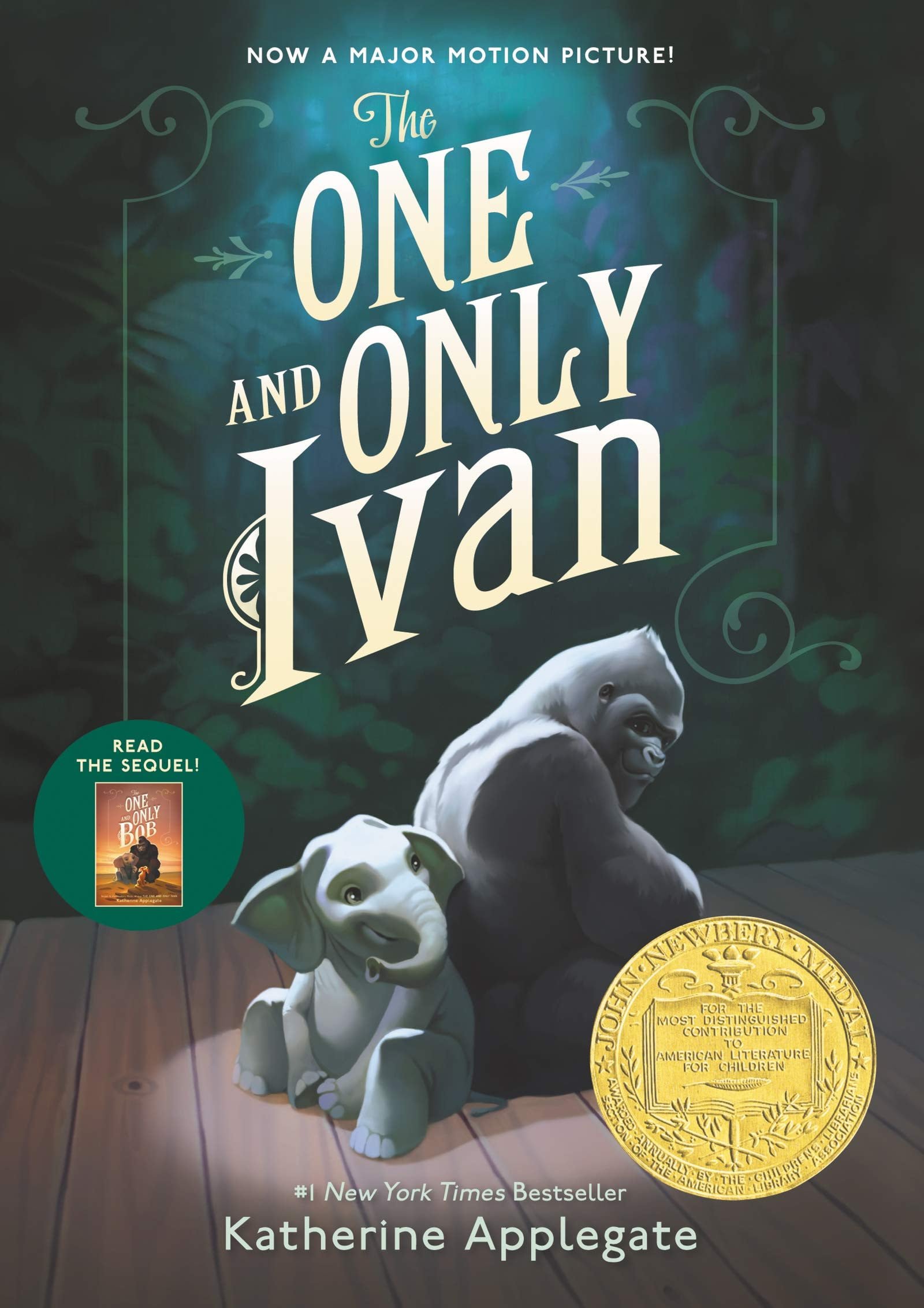 Cover of The One and Only Ivan by Katherine Applegate