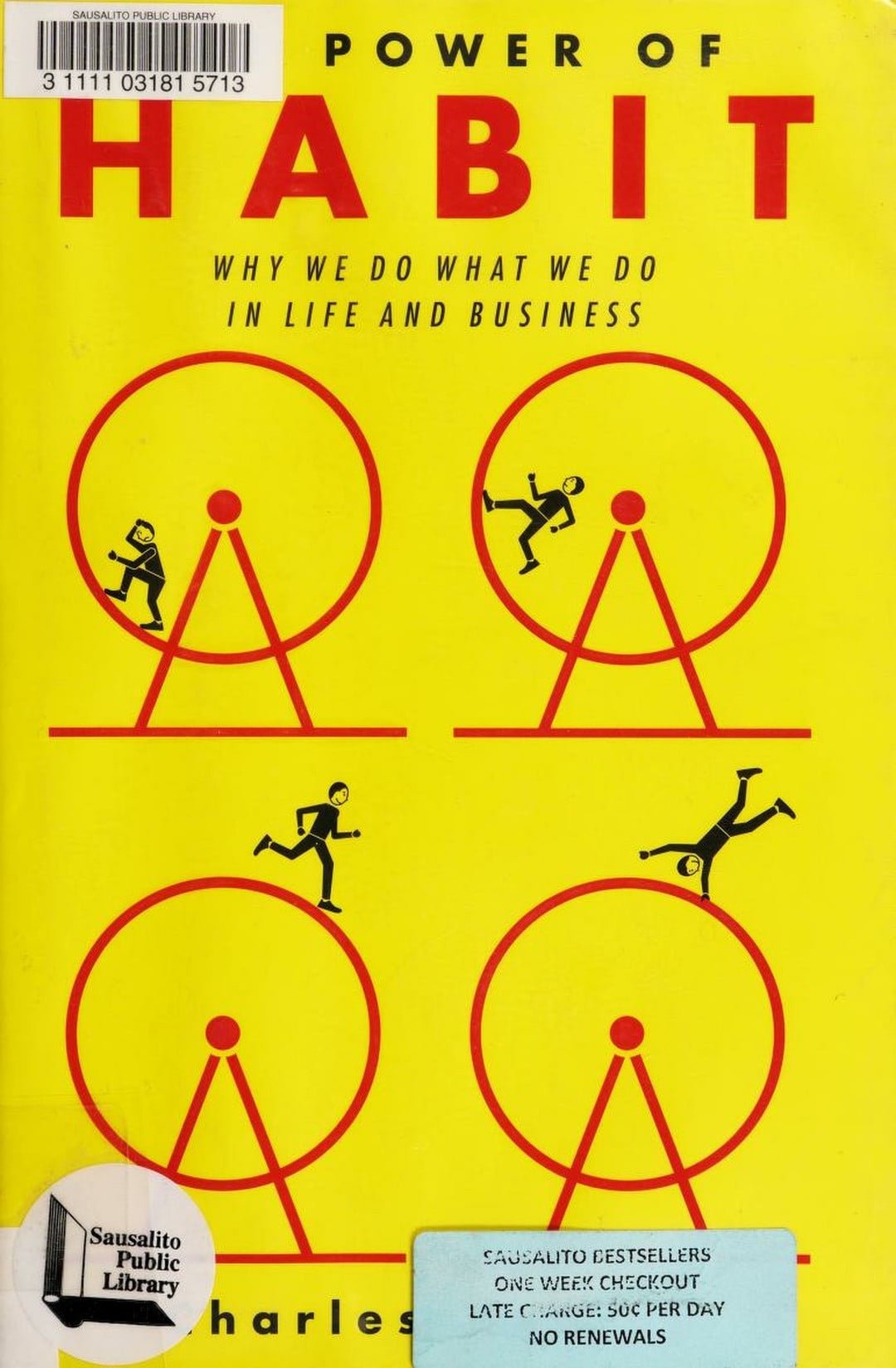 Cover of The Power of Habit: Why We Do What We Do in Life and Business by Charles Duhigg