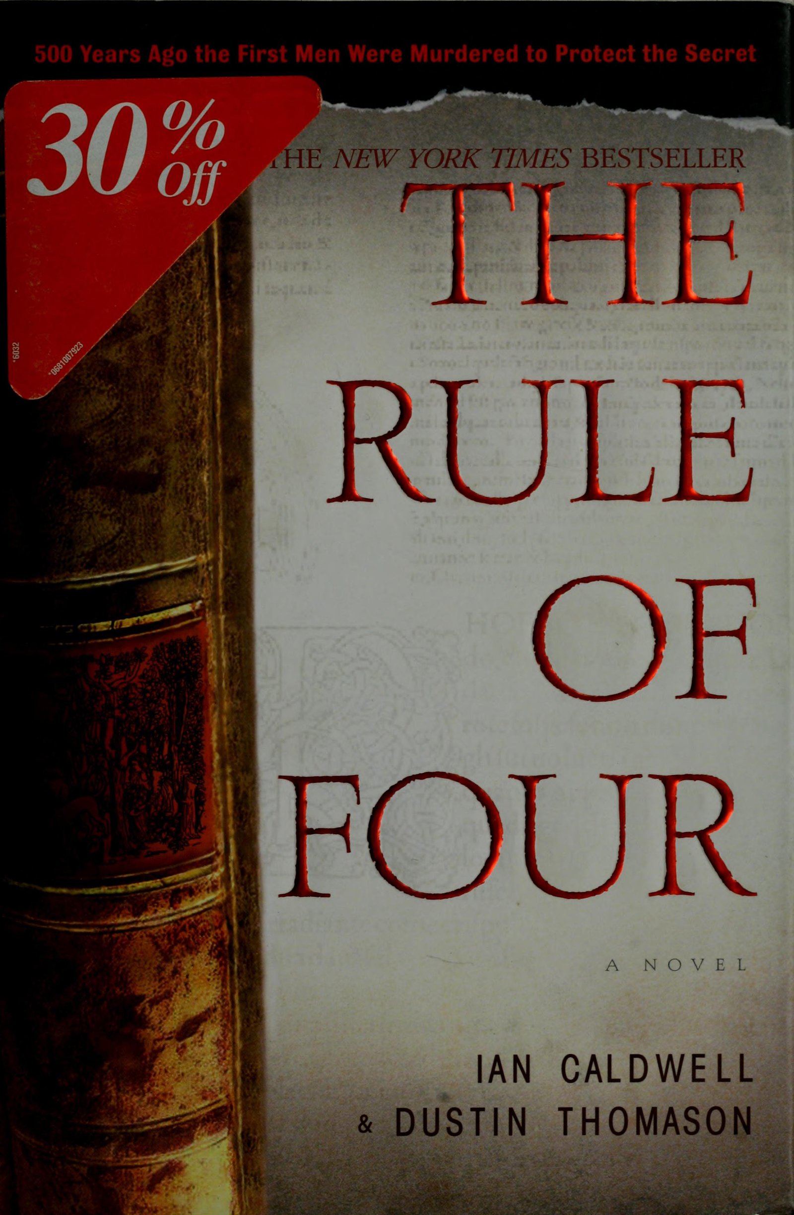 Cover of The Rule of Four by Ian Caldwell and Dustin Thomason