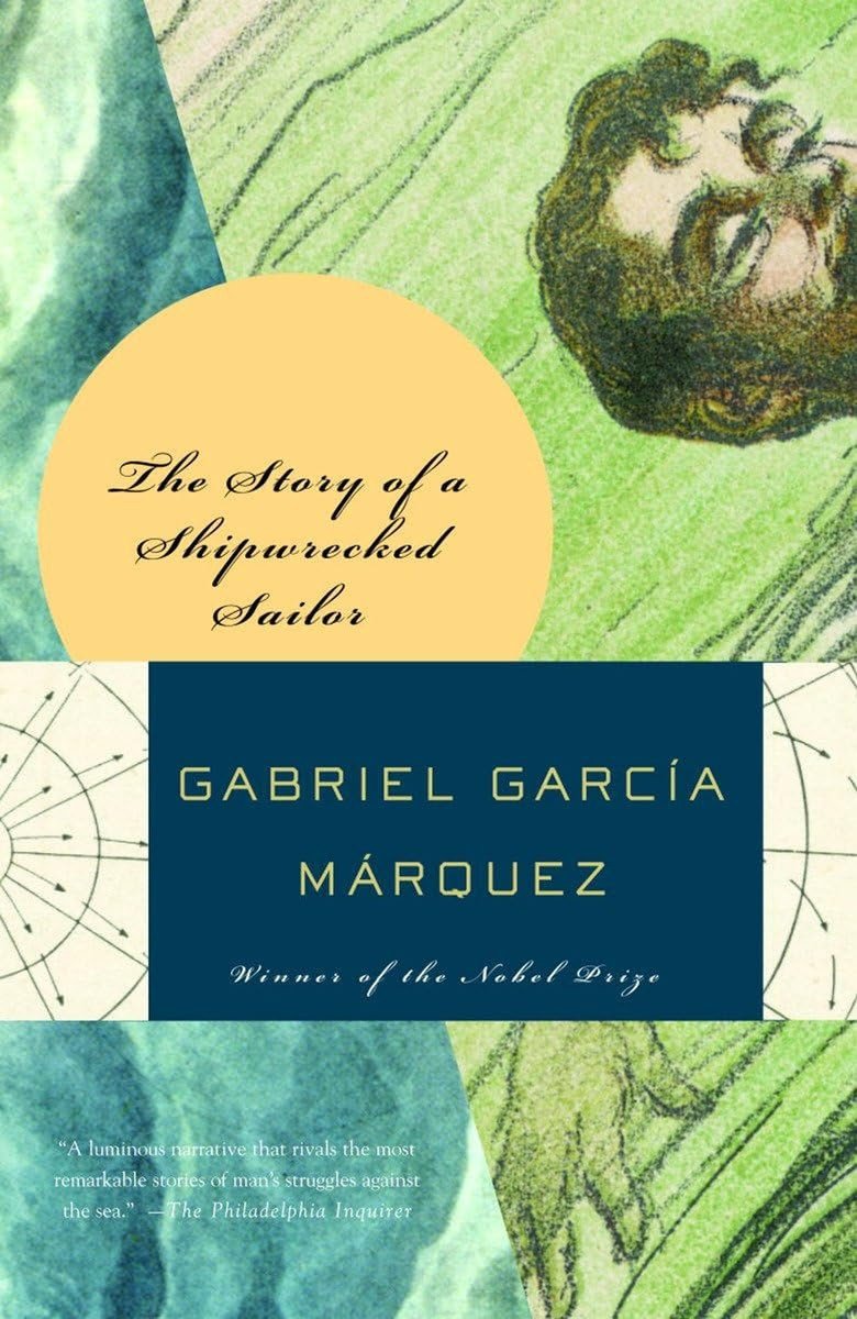 Cover of The Story of a Shipwrecked Sailor by Gabriel García Márquez