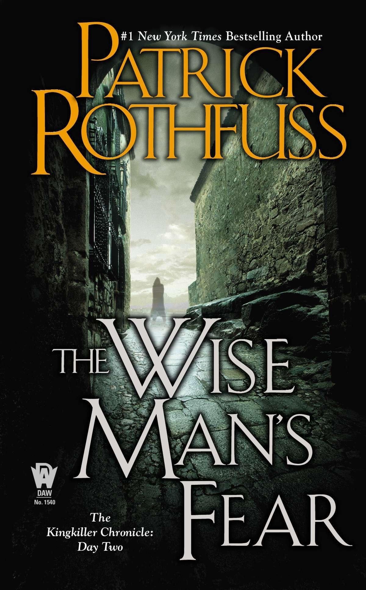 Cover of The Wise Man’s Fear by Patrick Rothfuss